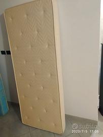 2 materassi  +  rete a doghe singola