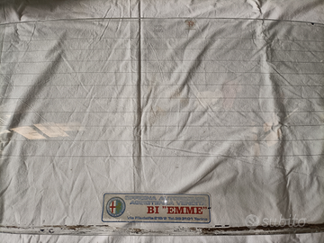 Alfa Romeo 1750 2000 berlina vetri lunotto