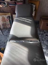 Lettino da visita / massaggi 3 sezioni regolabile