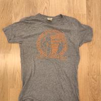 t-shirt Abercrombie & Fitch grigia