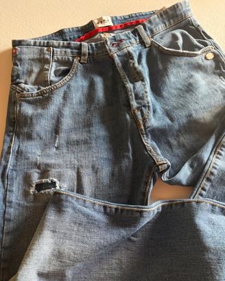 👖 Jeans uomo X-BRN – Denim azzurro