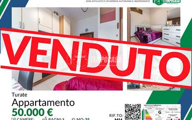 TURATE - MONOLOCALE AL PIANO TERRA SENZA SPESE CON