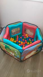 Cesta con palline 