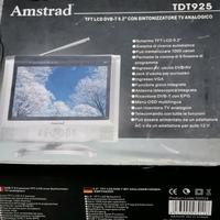 TV Amstrad LCD 9.2 pollici tdt925