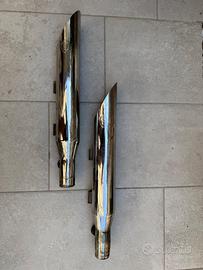 Coppia Silenziatori Harley Davidson S&S 883R