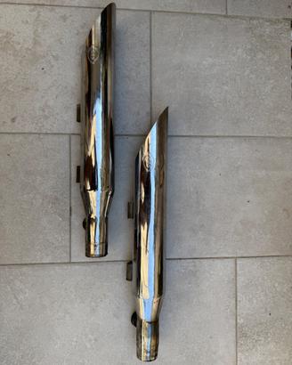Coppia Silenziatori Harley Davidson S&S 883R