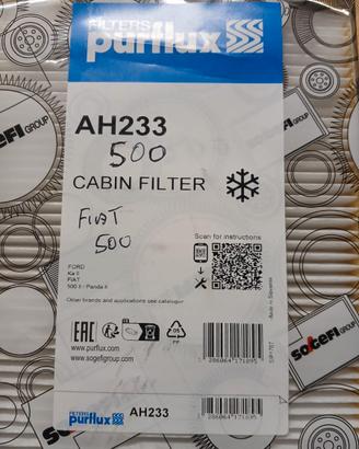 filtri per fiat 500 