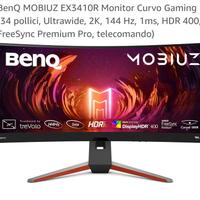 Monitor Gaming 34" BenQ Mobiuz