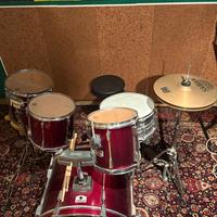 TAMA Rockstar DX Made in Japan + Charleston Sabian