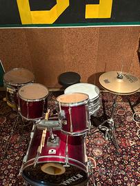 TAMA Rockstar DX Made in Japan + Charleston Sabian