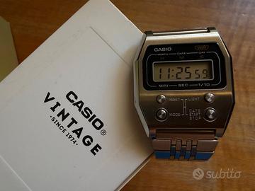 Casio Vintage A1100D-1EF — Full Set (Acciaio)