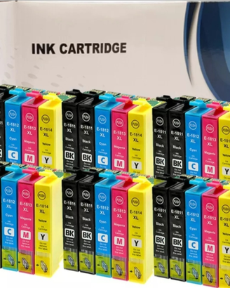 Cartucce Epson T1811-T1812-T1813-T1814