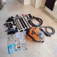 pulitore a vapore e aspiratore 