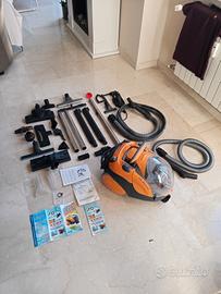 pulitore a vapore e aspiratore 