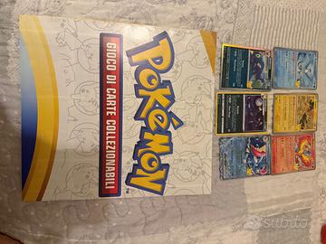 Carte Pokémon e poster 30ª anniversario