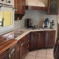 cucina il legno arte povera 