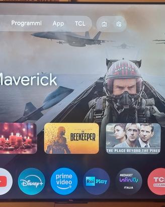 tv tcl 65 pollici