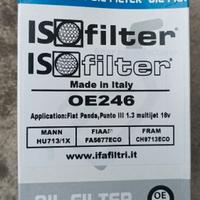 Filtro olio per motori FIAT, LANCIA 1.3 Multijet 