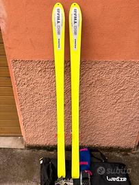 Sci alpinismo skitrab piuma 170 + pelli e sacca