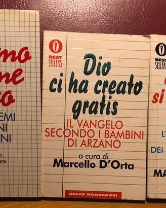 Lotto 3 libri Marcello D’Orta (Mondadori)