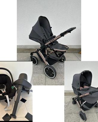 Passeggino ABC Design Salsa 4 Air+Cybex Aton B2