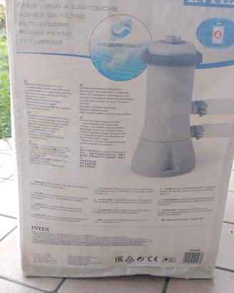 Piscina 3 x 2 mt H 75 cm