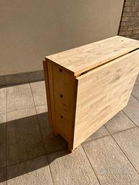 Mobile Tavolo 152x80 cm con cassetti richiudibile