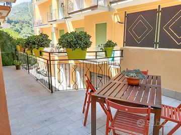 Alassio trilocale con terrazzo abitabile
