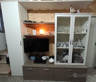 parete attrezzata da soggiorno