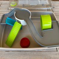 Gabbietta per criceto con accessori