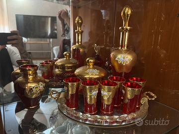 Set da liquore Murano