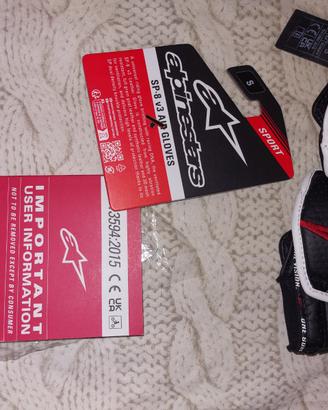 Guanti Alpinestars SP-8 V3 Air Taglia S