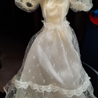 Barbie vestito sposa anni 80