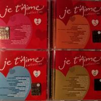 4 CD je t'aime collection