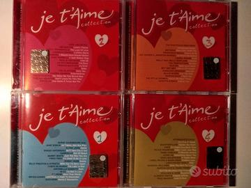 4 CD je t'aime collection