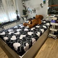 Letto 1 piazza e mezza con contenitore