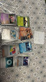 Lotto carte pokemon paradosso temporele