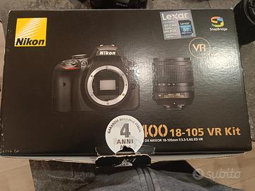 Macchina fotografica Nikon D3400 18-105 VR kit