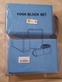 yoga blocks più cinghia 