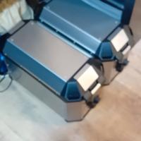 Valige givi alluminio 2 x 36 litri nuove