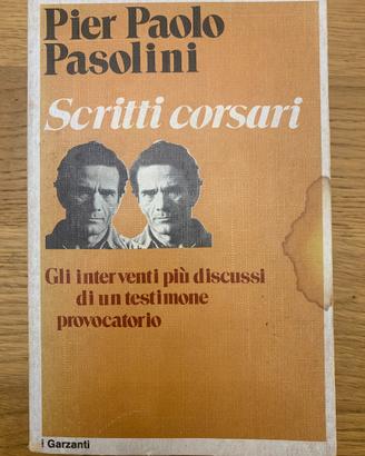 Pier Paolo Pasolini - Scritti corsari; prima ed.