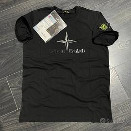 t shirt stone island nuova tg s cartellinata