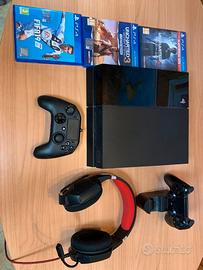 Setup gaming playstation 4 completo+ accessori