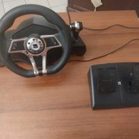 Volante xtreme con pedaliera per PlayStation 4 