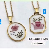 Collana con ciondolo disegno