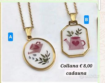 Collana con ciondolo disegno