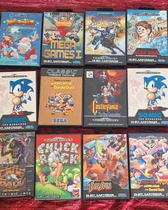 18 Giochi Sega Mega Drive
