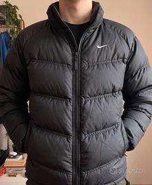 Piumino giubbotto Nike nero vintage uomo - tg XL