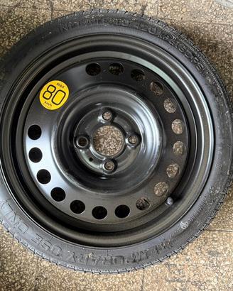 Ruota di scorta nissan micra 2017