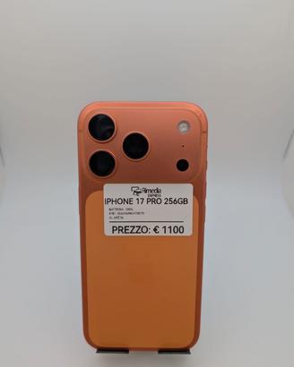 iPhone 17 Pro 256GB arancio usato garanzia 